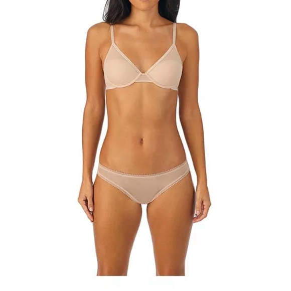 NWT On Gossamer Women's Mesh Half Cup Demi Bra 34D - Picture 4 of 9